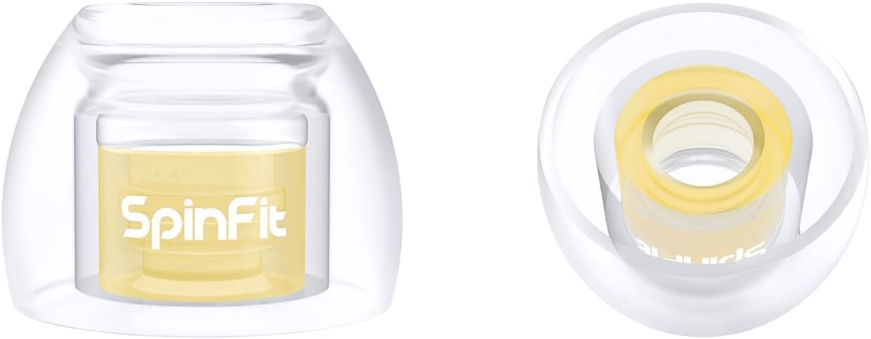 SpinFit Patented Silicone Eartips - 1 Pair SS