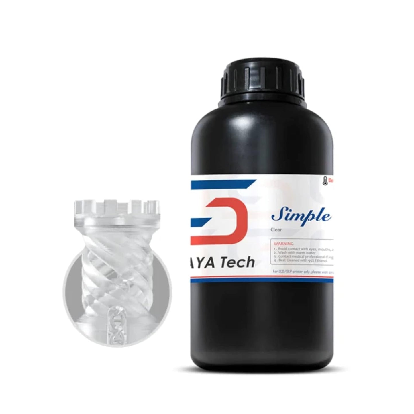 Siraya Tech Simple Water Washable 3D Printer Resin for Precision