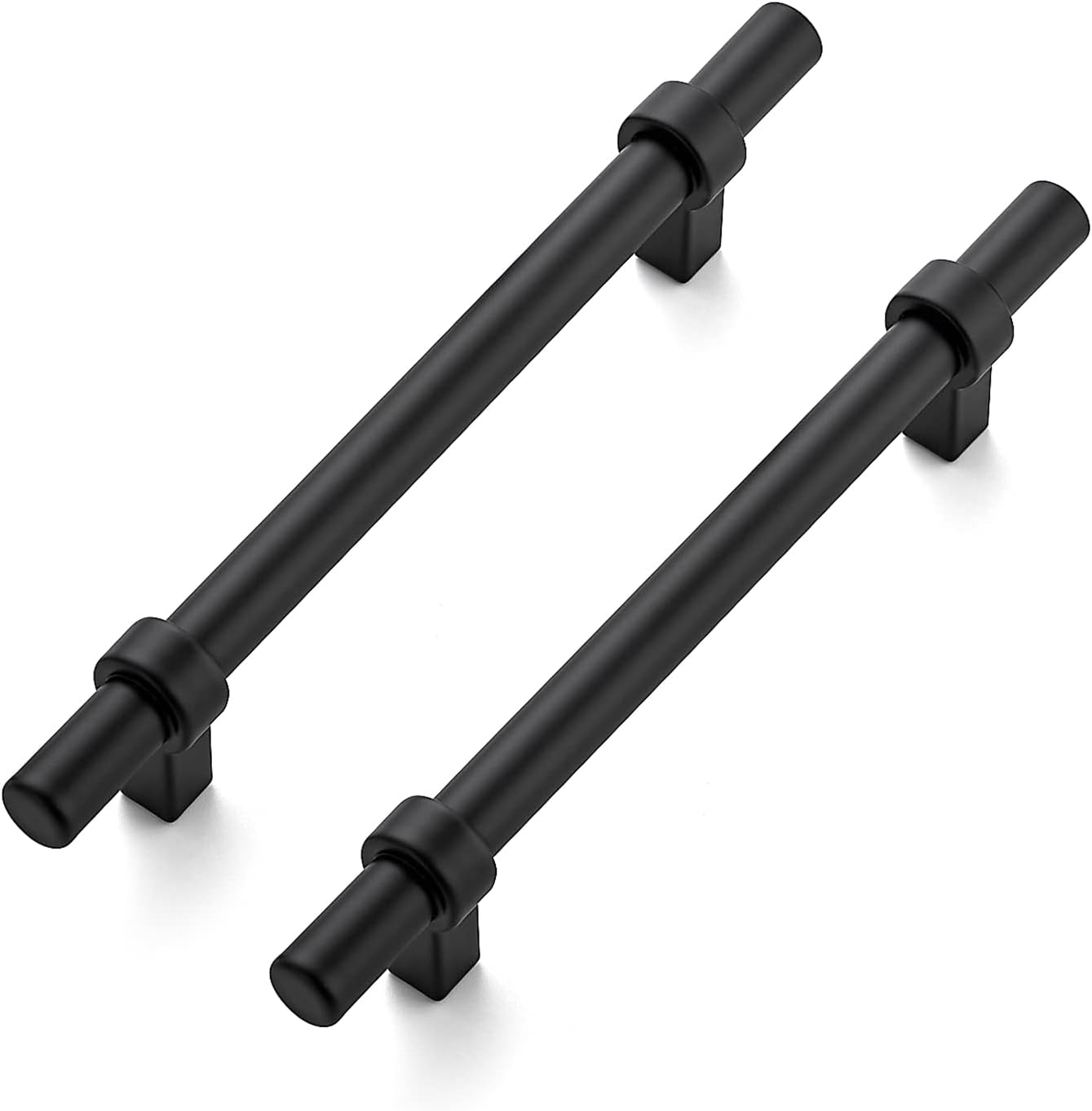 Ravinte 30 Pack 7.38 Inch Matte Black Cabinet Pulls for Kitchens