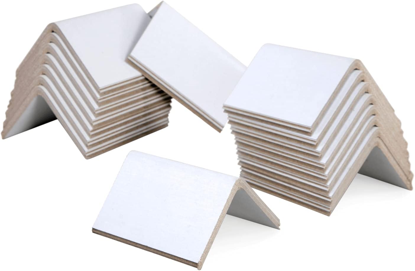 Cardboard Edge Protectors 2in x 2in x 3in for Safe Shipping
