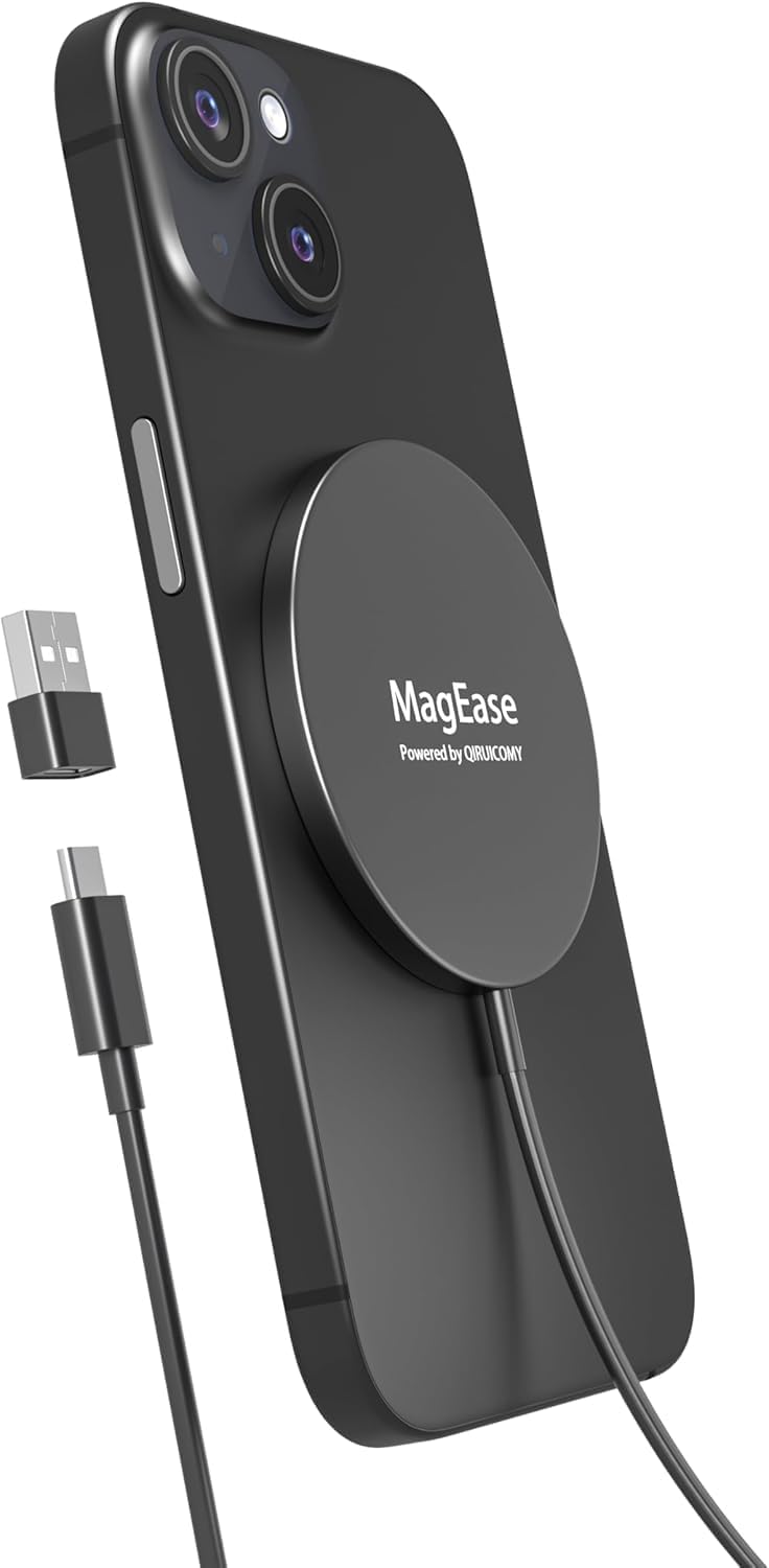 15W MagEase Magnetic Wireless Charger for iPhone & AirPods