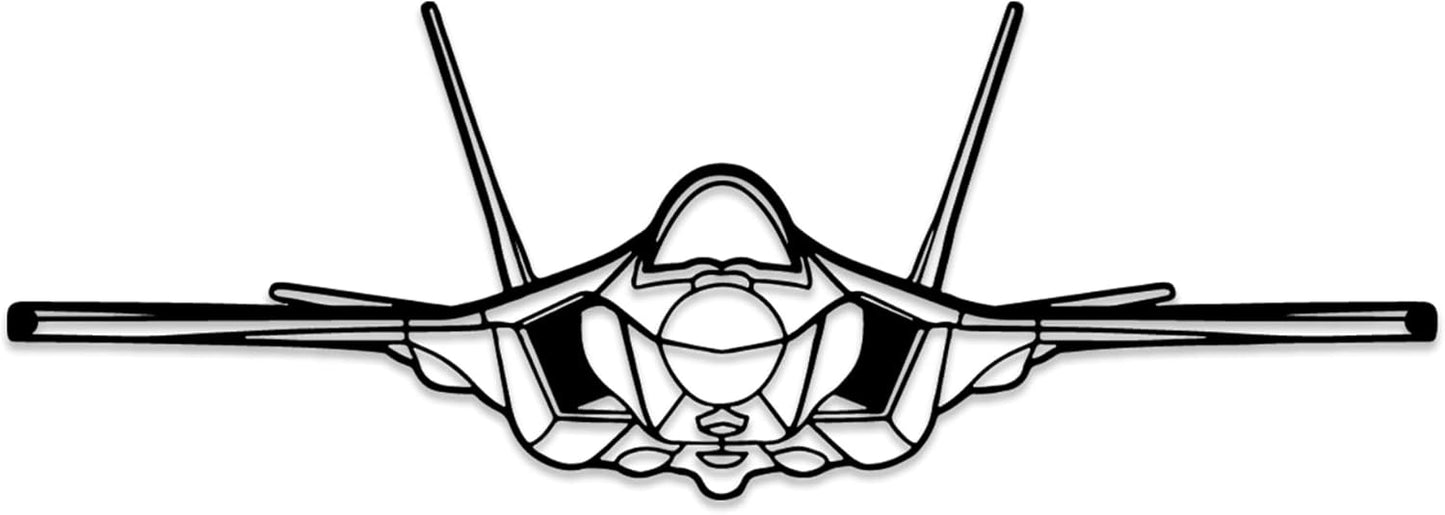 Custom F-35 Metal Wall Art for Aviation Lovers and Decor