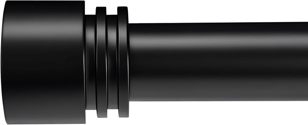 Heavy Duty Adjustable Long Curtain Rods for Wide Windows