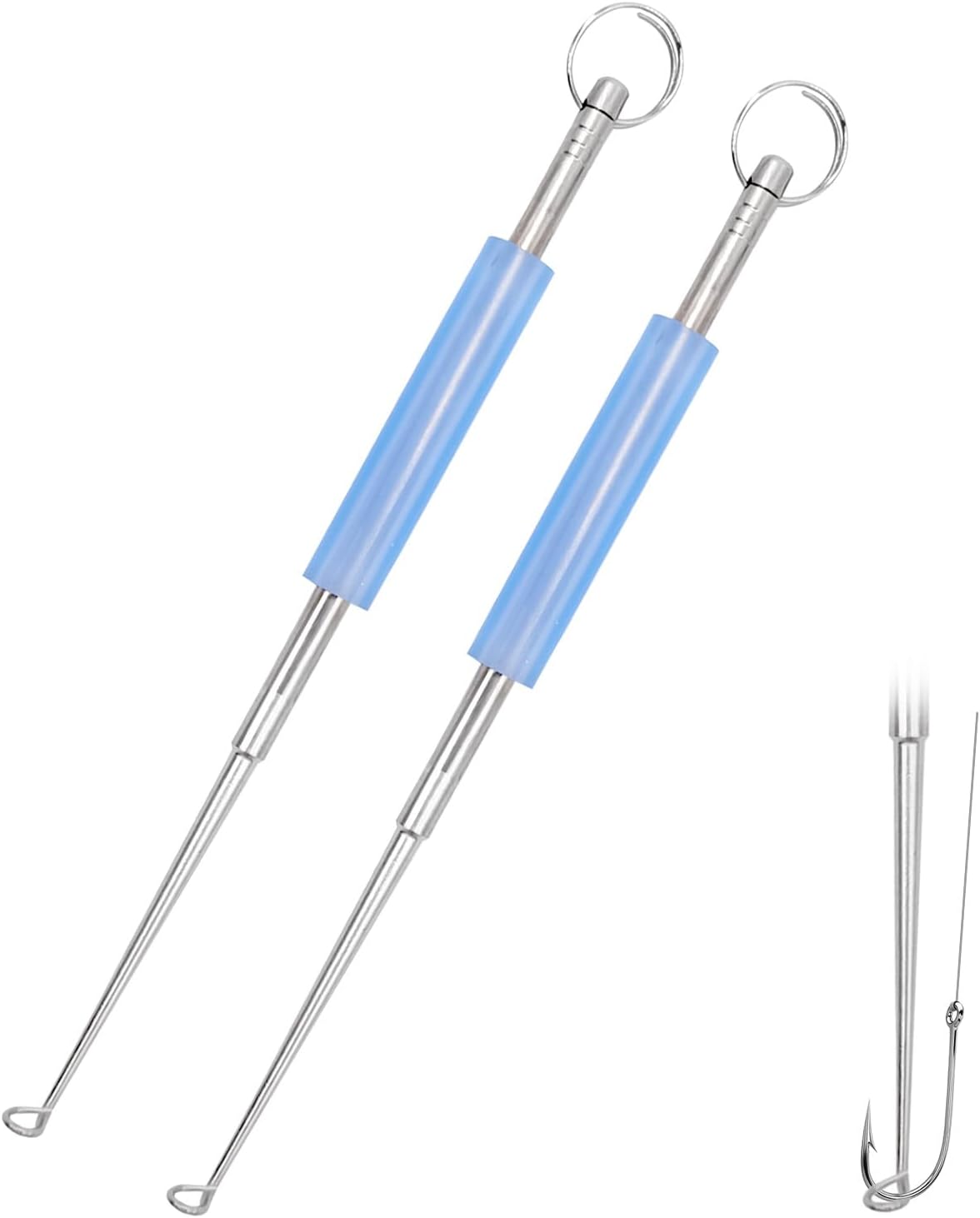 Stainless Steel Fishing Hook Remover Set - Easy Unhooking