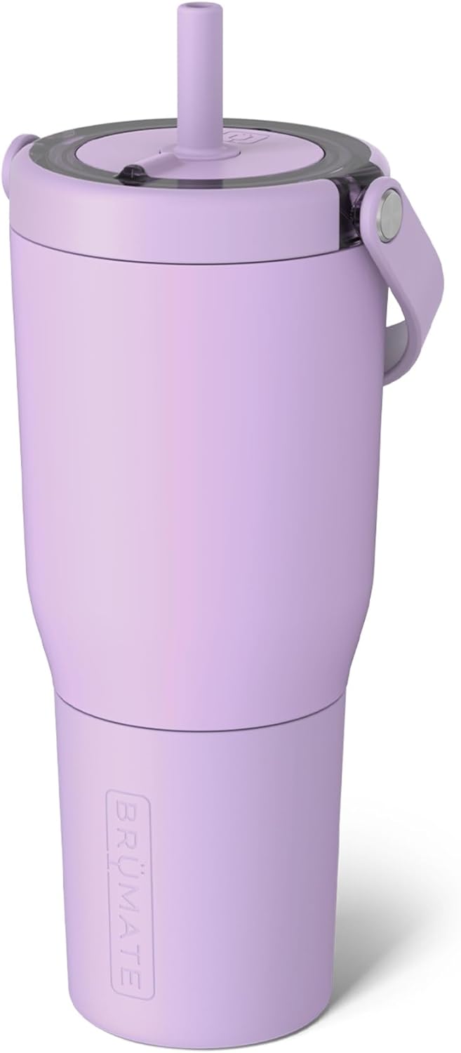 BruMate Resa 35oz Leakproof Travel Tumbler with Handle & Straw