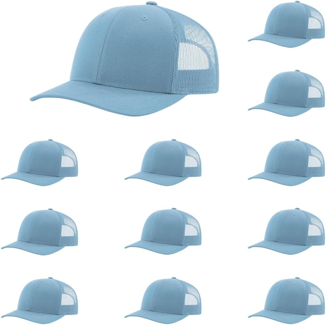 Richardson 112 Classic Six-Panel Adjustable Snapback Trucker Cap