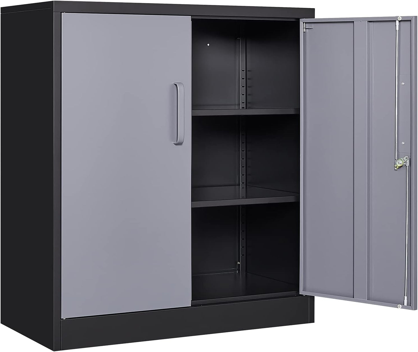 Yizosh Metal Garage Storage Cabinet - Durable and Spacious Design