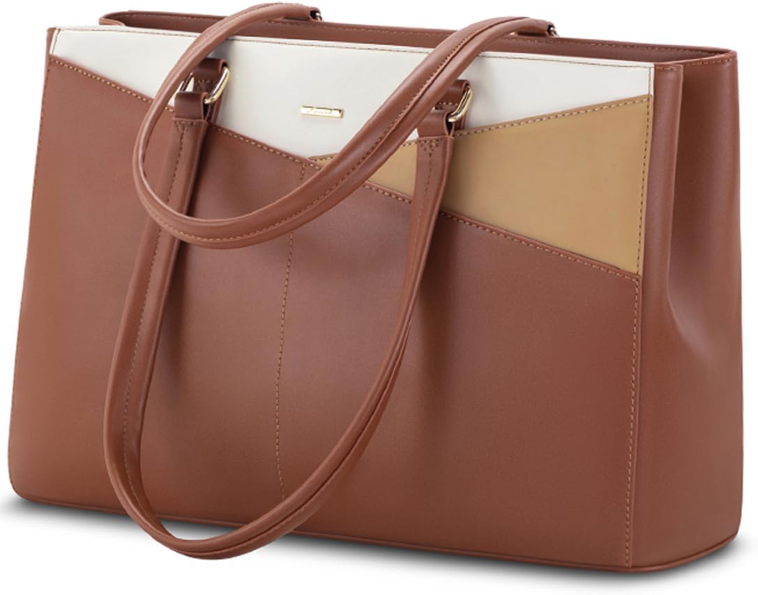 LOVEVOOK Laptop Tote Bag for Women - Stylish Large Capacity