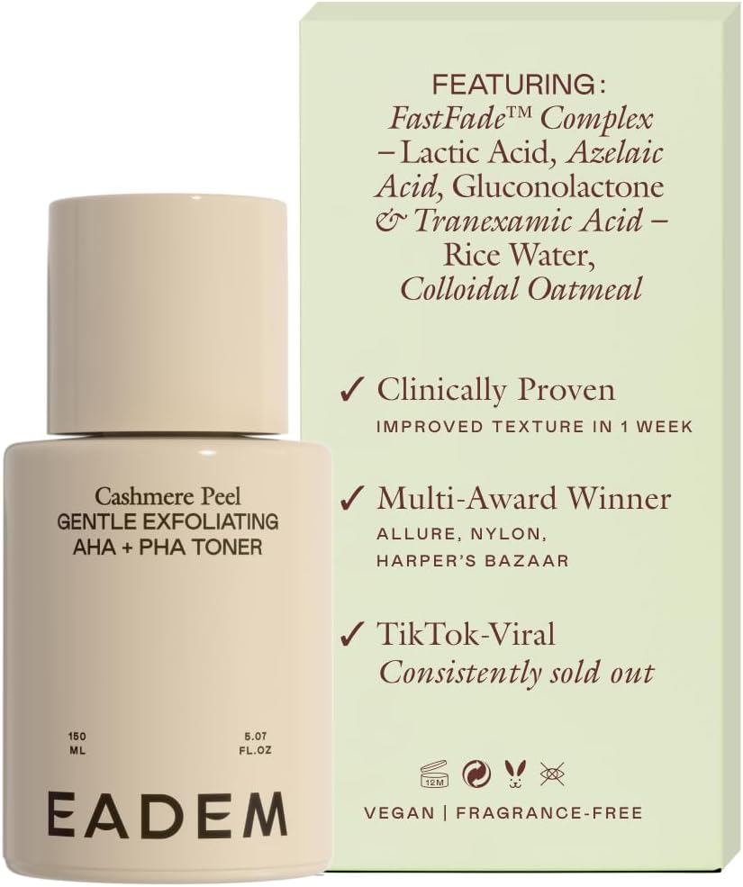 EADEM Gentle Exfoliating AHA & PHA Toner for Radiant Skin