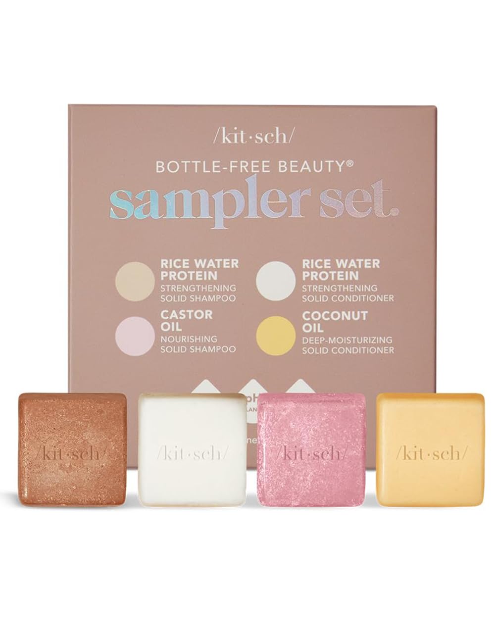 Hydrating Rice & Castor Salon Set - Zero Waste