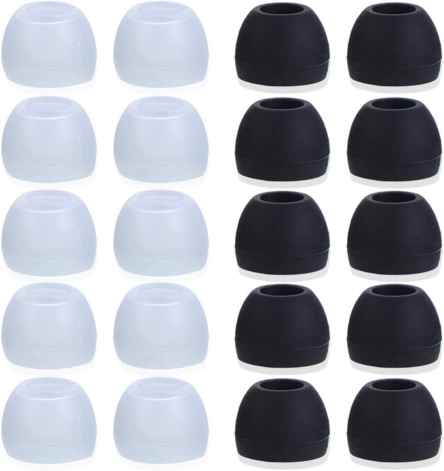 Silicone Earbud Tip Covers x20 - Enhanced Comfort & Fit by Blacell