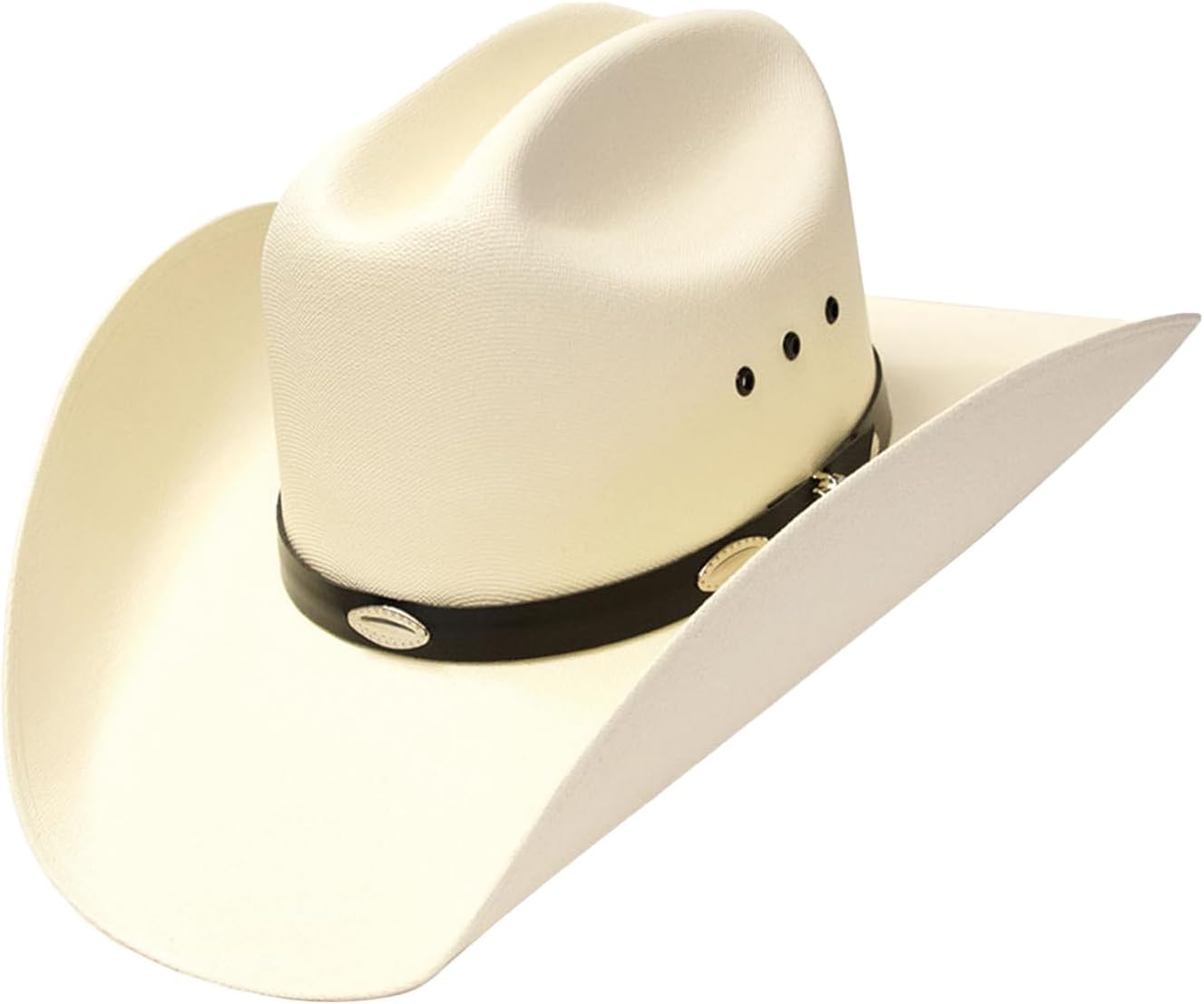 Natural Straw Cowboy Hat for Men and Women - Cattleman Style