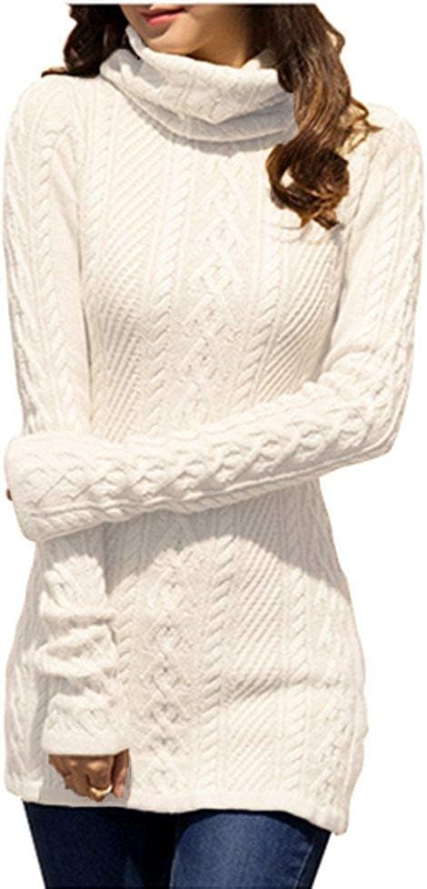 v28 Women Polo Neck Long Slim Fitted Dress for Stylish Comfort