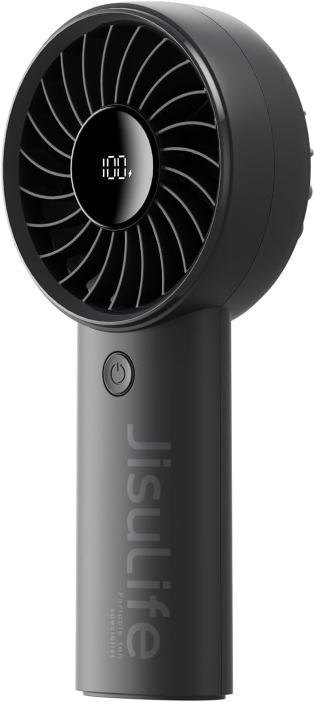 JISULIFE Powerful Handheld Fan: Ultimate Summer Essential