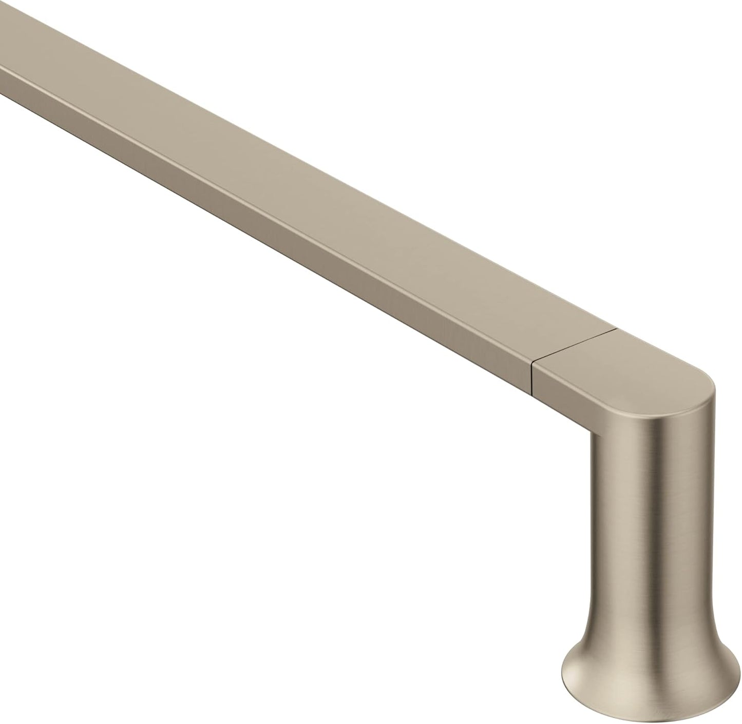 Moen Genta LX Brushed Nickel 24-Inch Wall Mounted Towel Bar