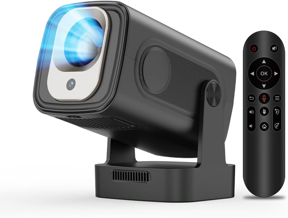 Auto Focus 1080P Mini Portable Projector for Home Theater