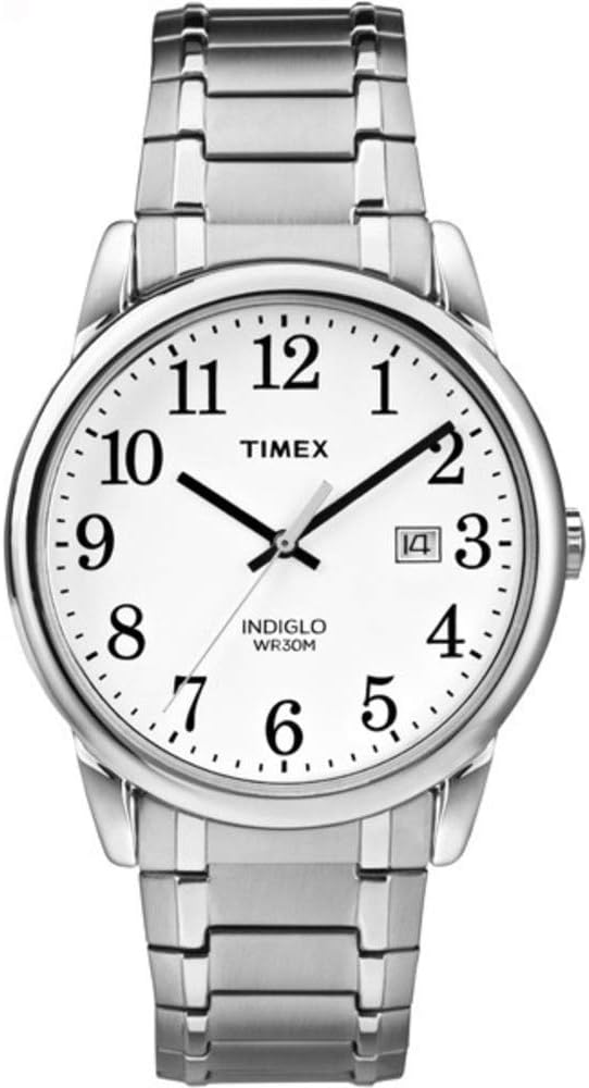 Timex Men's Easy Reader Watch with Indiglo Light-Up Dial