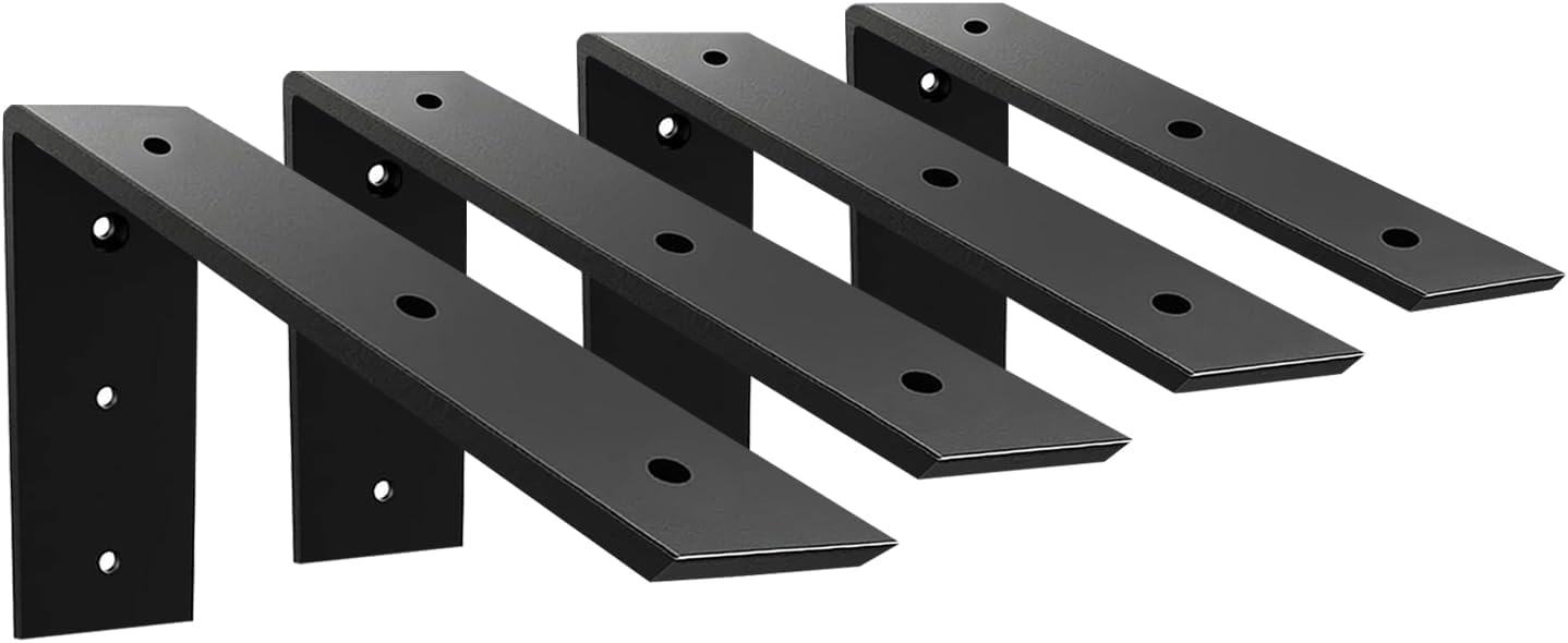 Heavy Duty Countertop Support Bracket for Various Surfaces