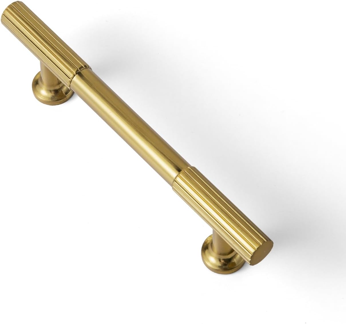 Goo-Ki Brushed Gold Zinc Alloy Cabinet Handles for Luxury Style