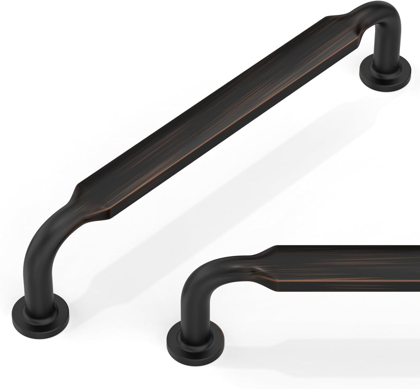 10 Pack Oil Rubbed Bronze Cabinet Pulls for Kitchen Handles