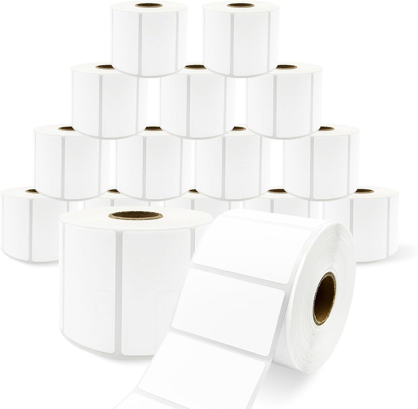 High Quality Perforated Barcode Labels - 16 Rolls