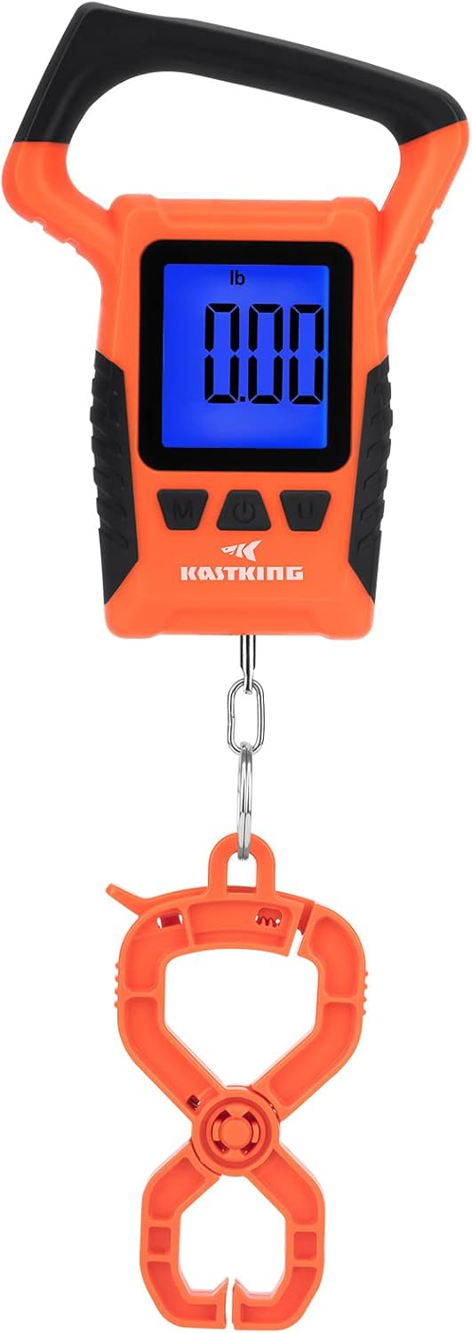 KastKing Waterproof Digital Fish Scale: 110lb Capacity, Multi-Mode Display