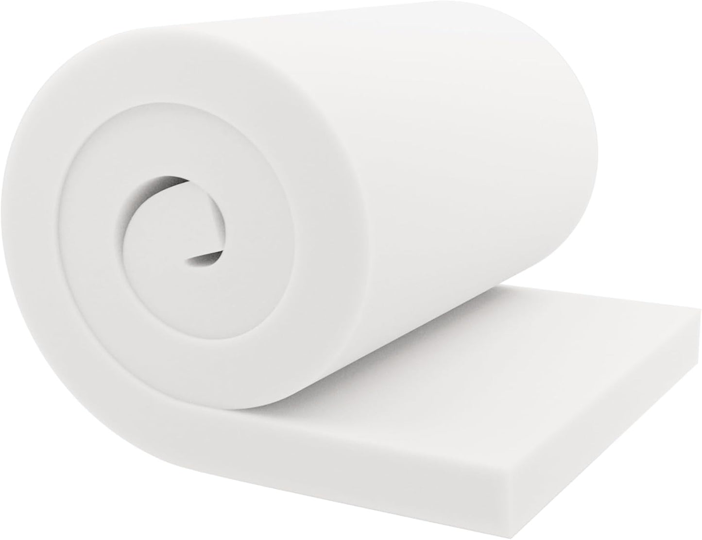 GoTo Foam Upholstery Cushion 2in Height 24in Width 120in Length