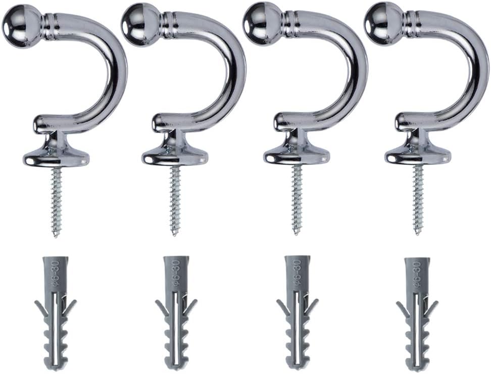 SENGLIDA Silver Wall Hook Set - Organize with Style!