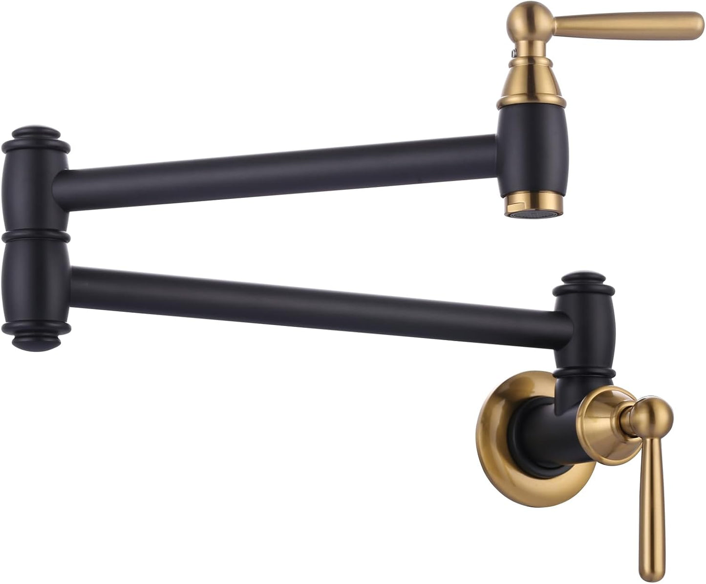 Modern Pot Filler Faucet in Black Gold for Your Kitchen