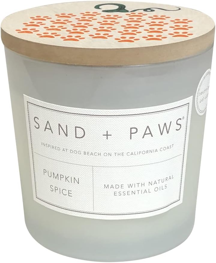 Scented Candle for Pet Odors - Pumpkin Spice 21 oz Jar