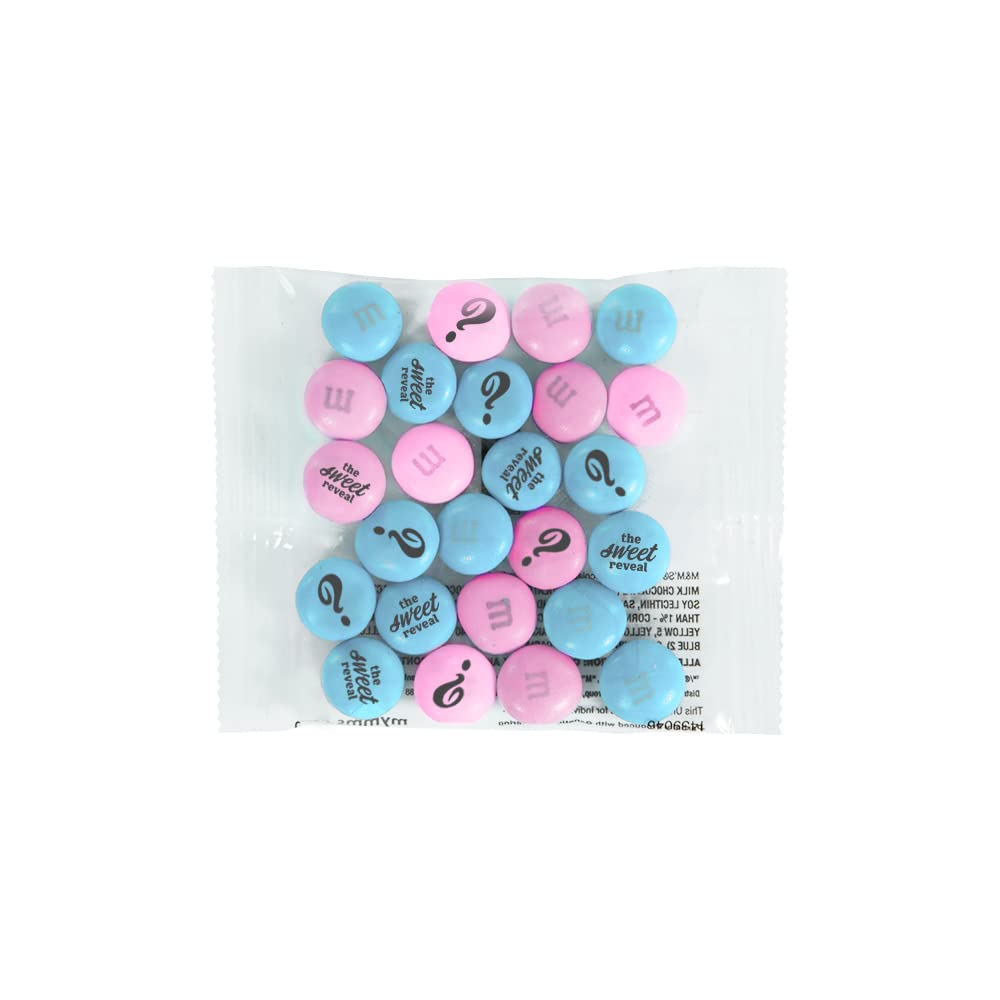M&M'S World Gender Reveal Favors for Baby Showers and Parties