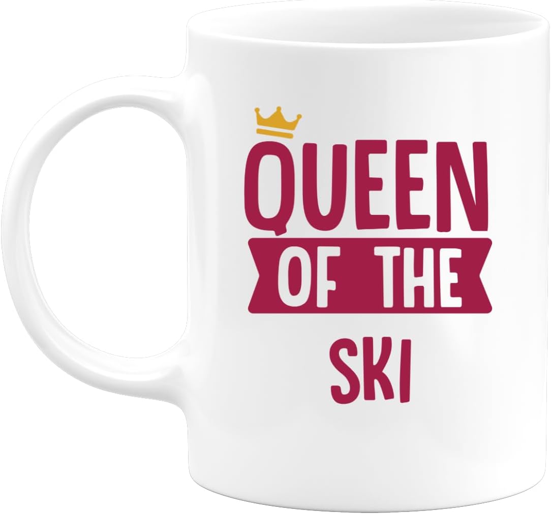 Ski Queen Personalized Mug - Gift for Her