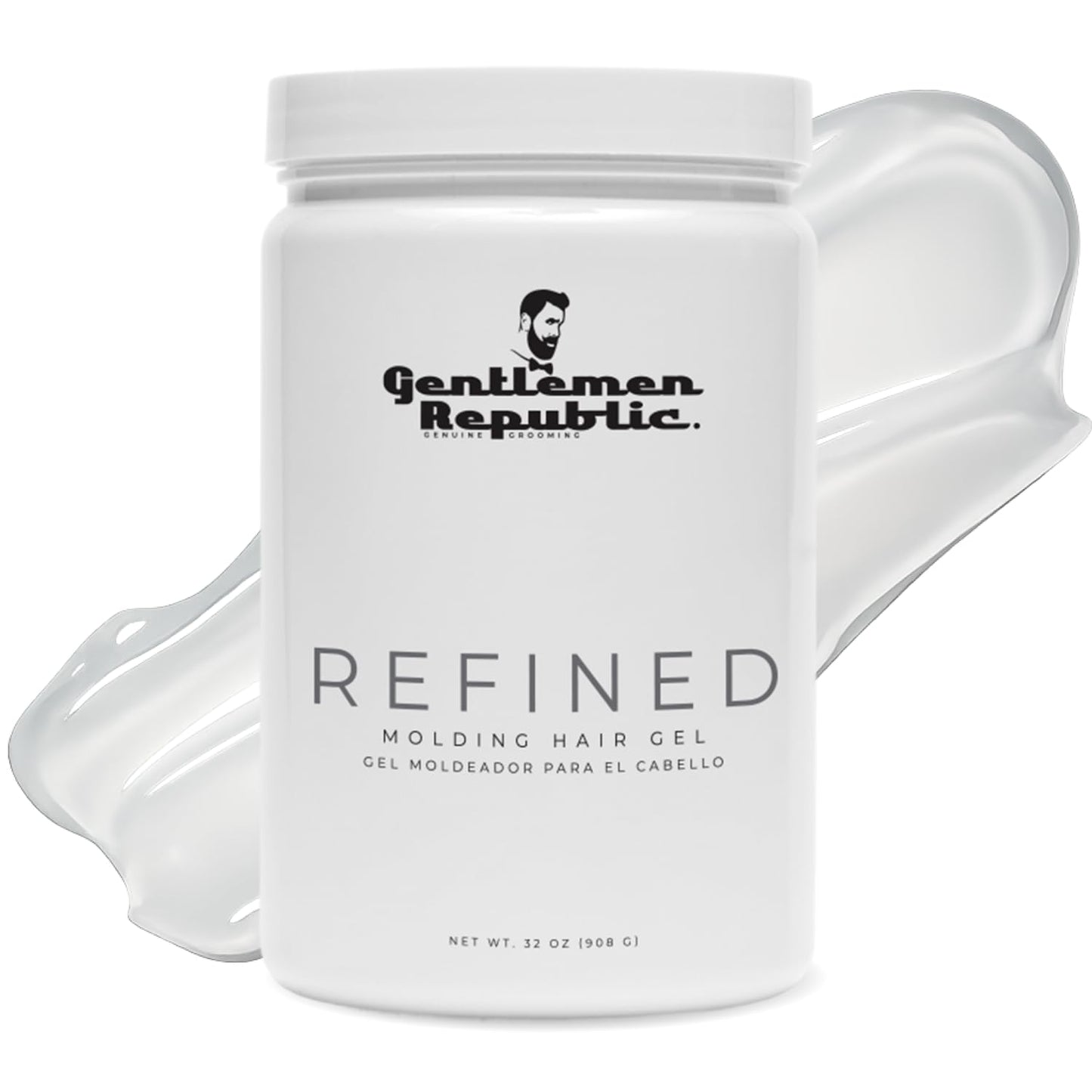 Gentlemen Republic 32oz Refined Hair Gel for Men - High Hold