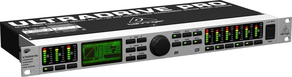 Behringer Ultradrive Pro Dcx2496 Loudspeaker Management System