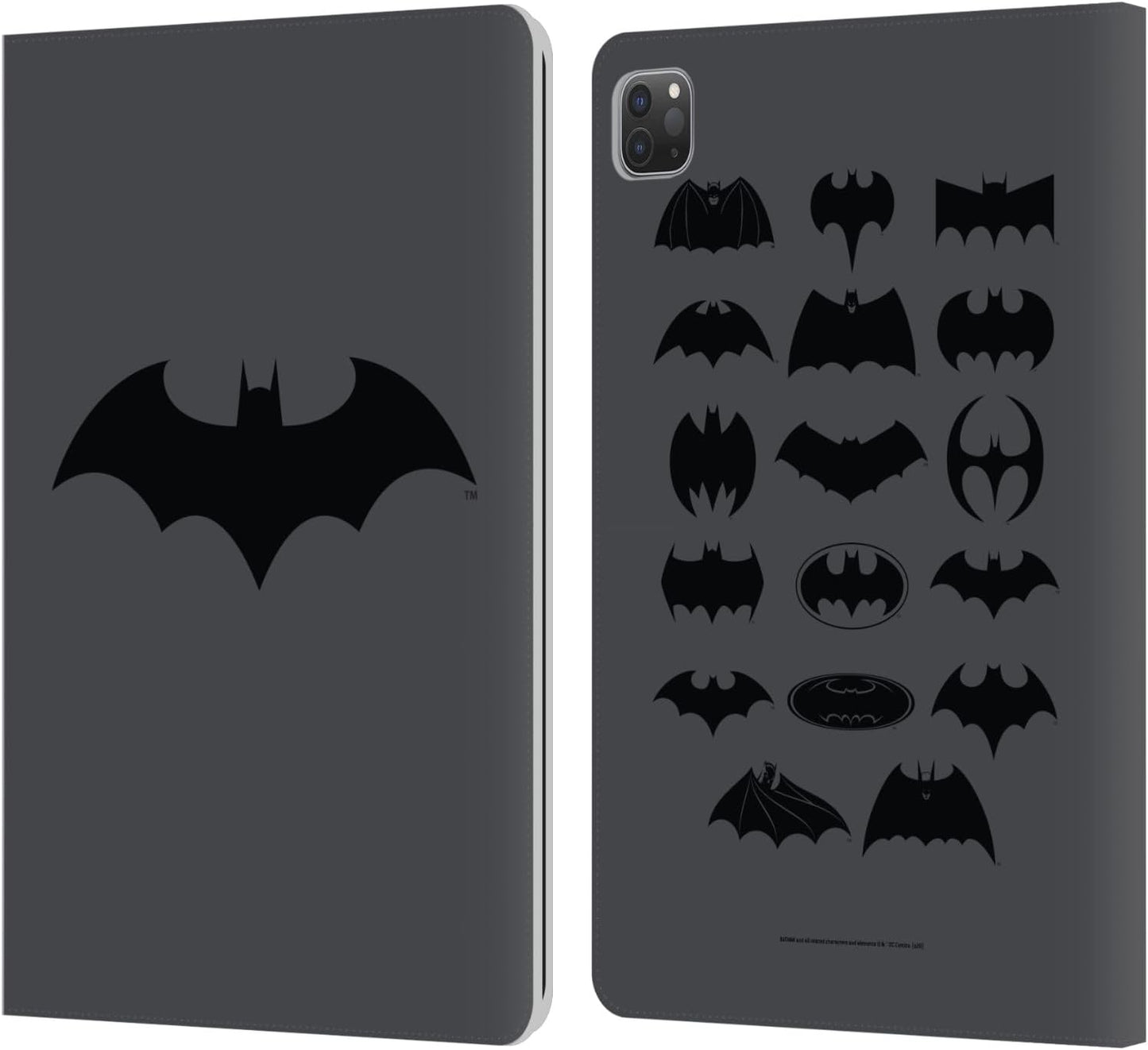 Batman DC Comics Hush Logos Leather Wallet Case for iPad Pro
