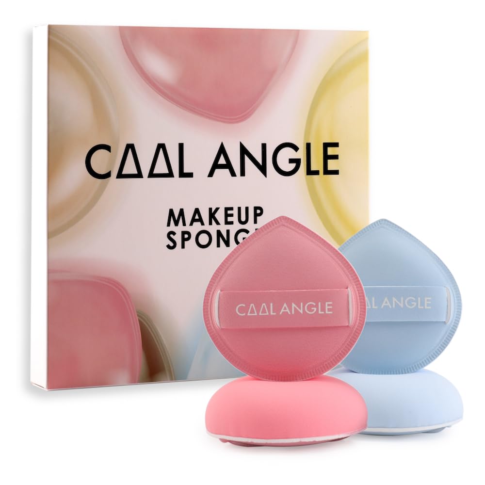 COOL-ANGLE 4Pcs Latex-free Blender Sponges Set
