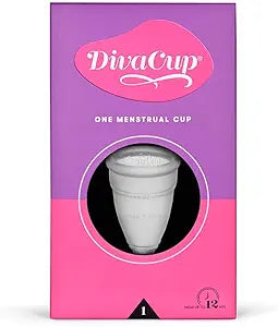 DivaCup Reusable Menstrual Cup - Eco-Friendly Protection Up To 12h