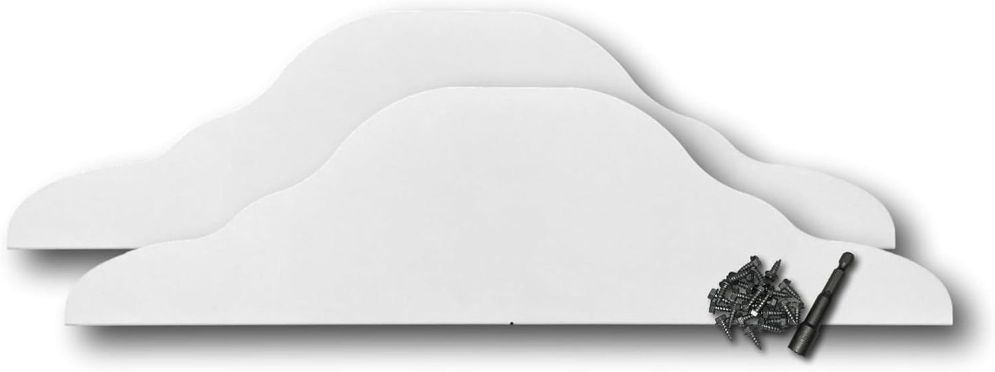 Eagle 1 Rain Gutter Valley Splash Guards for Home Protection