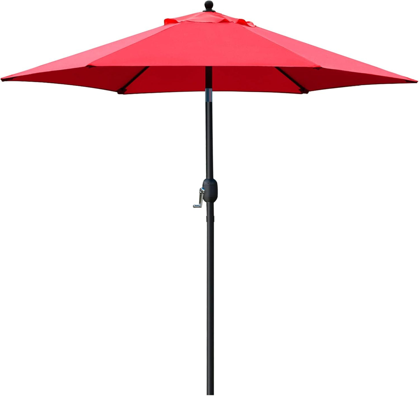 Sunnyglade 7.5ft Patio Umbrella with Push Button Tilt and Crank
