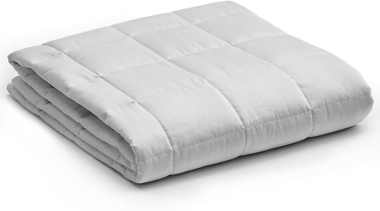 YnM Weighted Blanket for Comfort and Relaxation on Any Bed