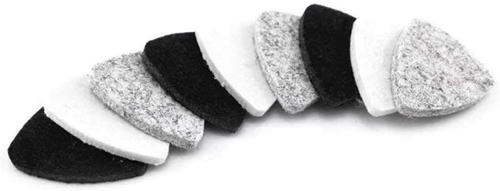 9pcs Honbay Felt Picks - Precision for Guitar