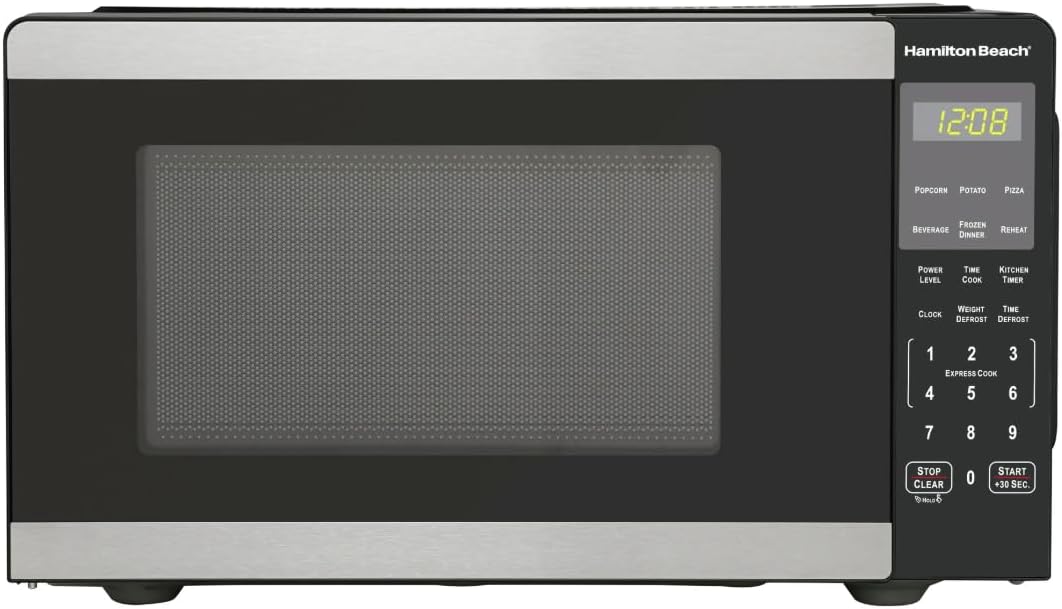 Efficient 900W Stainless Steel Microwave