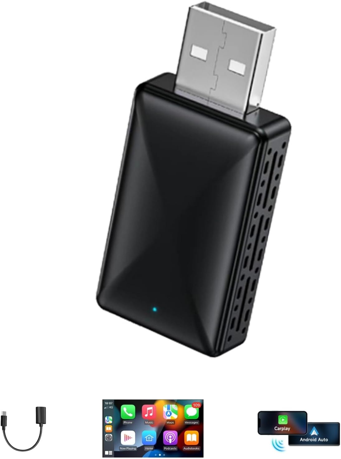 Wireless Carplay Adapter - Easy Setup, Quick Connection