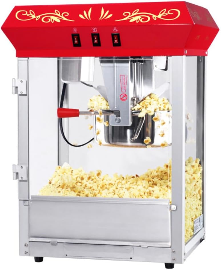 8oz Stainless Steel Popper - Perfectly Popped Popcorn!