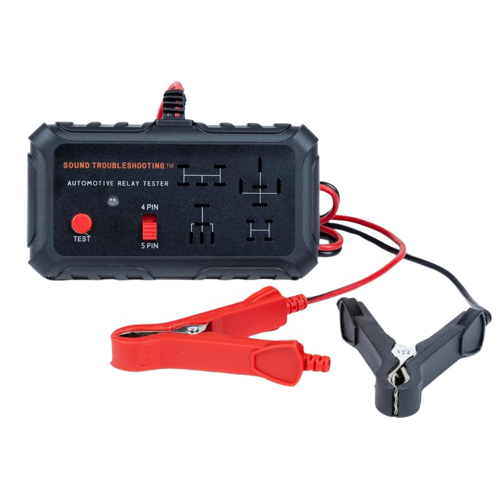 Automotive Relay Tester - 4 & 5 Pin 12V Diagnostic Tool