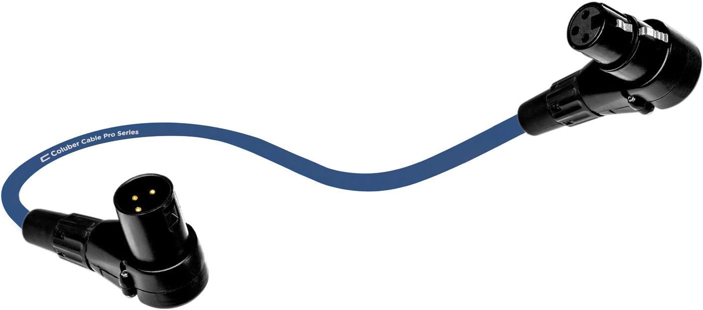 Balanced XLR Cable Right Angle Male to Female - 75 Feet Long