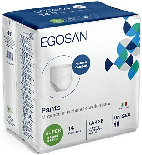Egosan Super Absorbent Pull Up Underwear for Active Adults