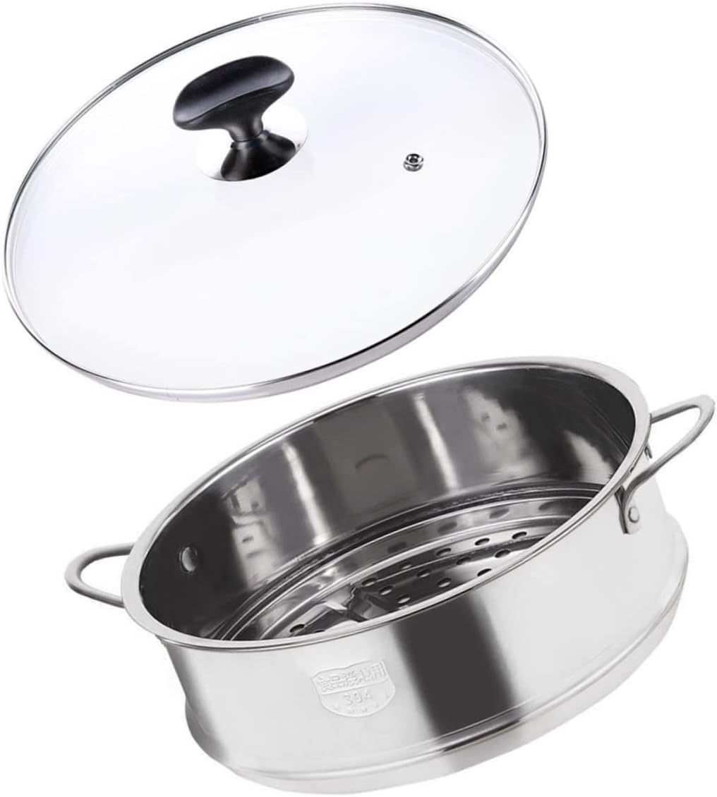 Versatile Double Ear Steamer - Cook Anywhere!