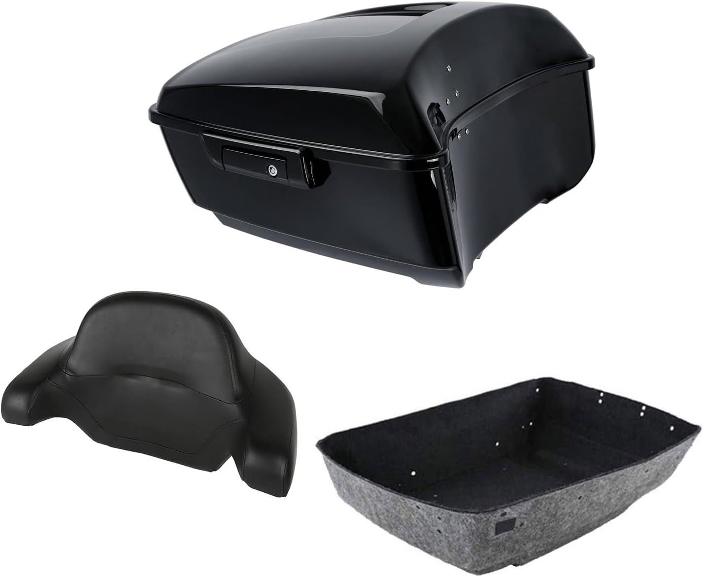 King Tour Luggage Trunk for Harley Touring Models 2014-2025