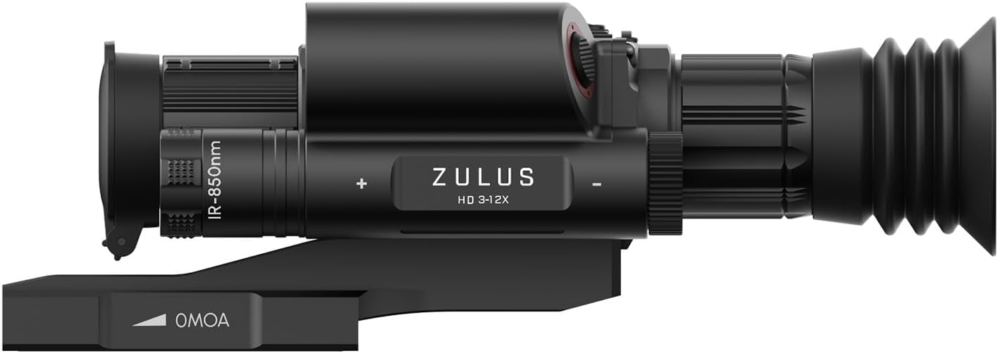 Zulus HD V2 Digital Day/Night Vision Scope with Laser Rangefinder